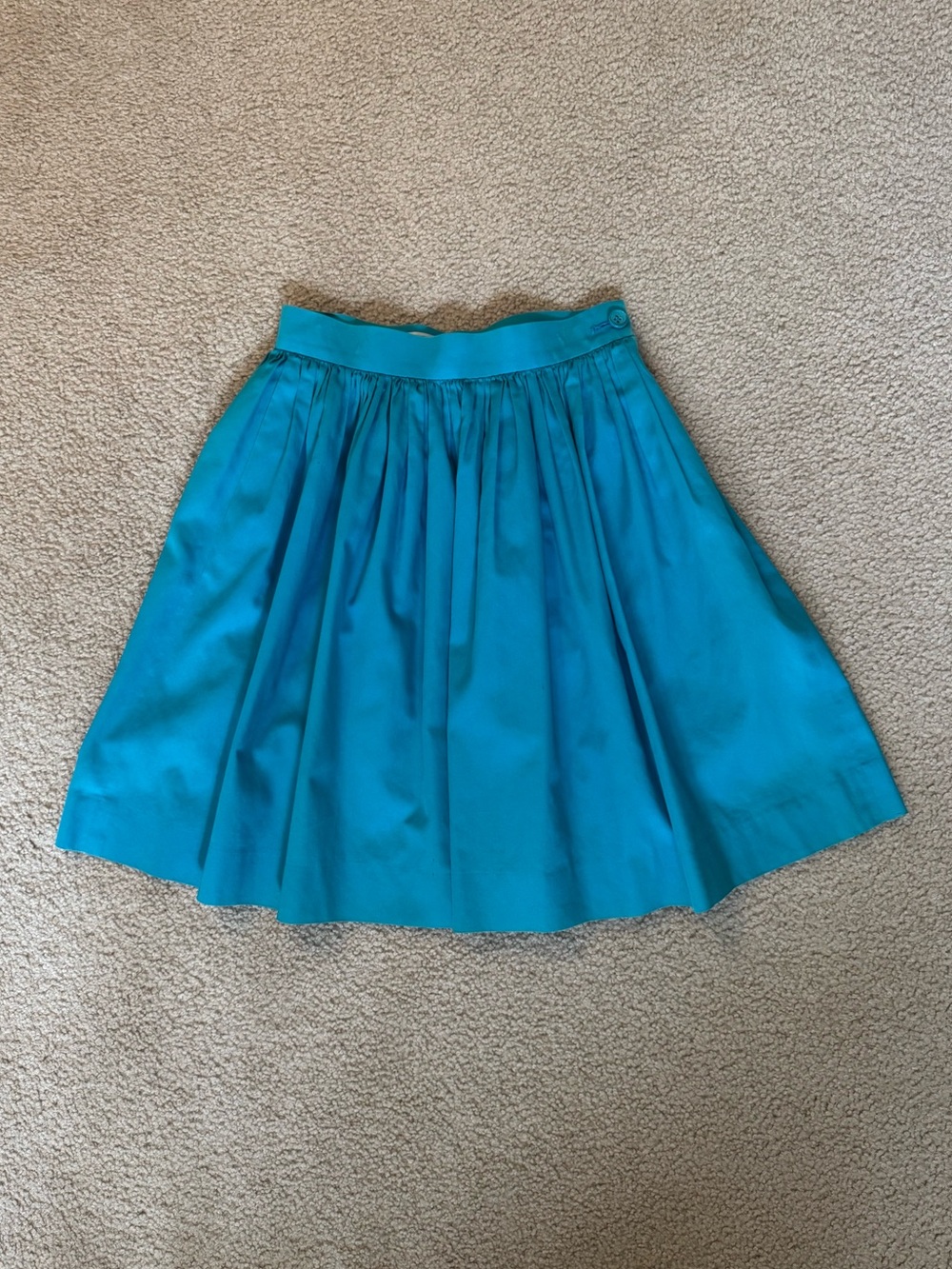 Vintage YSL Turquoise Skirt